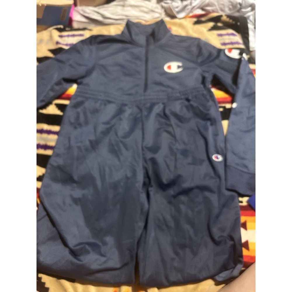 Champion Youth XL 14-16 Navy Tracksuit Set Full Zip Jacket Pants NEW